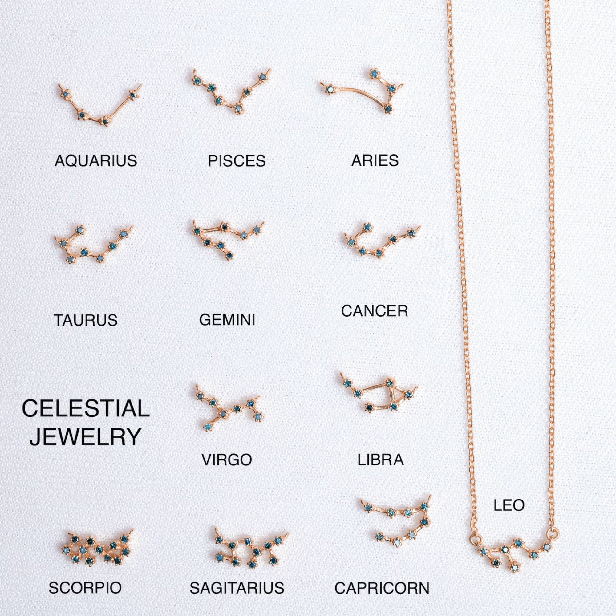 Celestial 14K Gold Bracelet