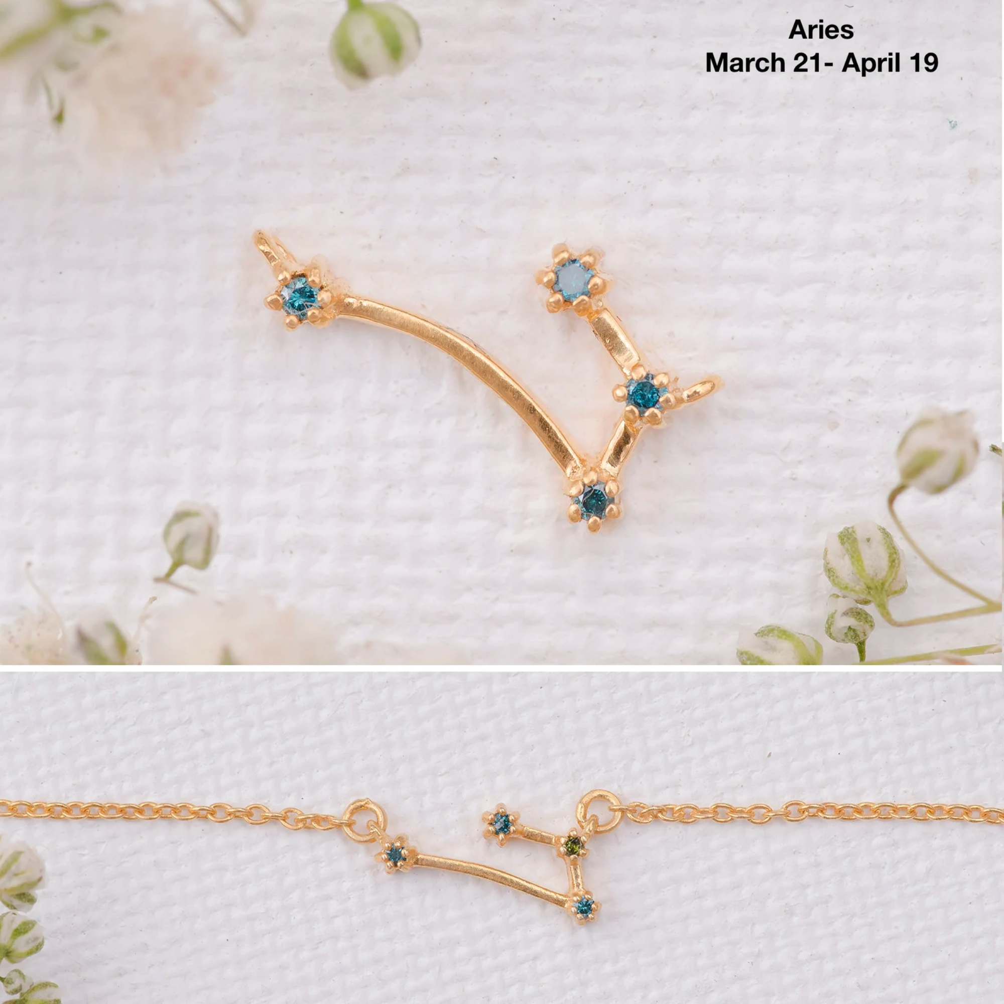 Celestial 14K Gold Bracelet