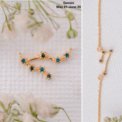 Gemini Blue Diamond Bracelet