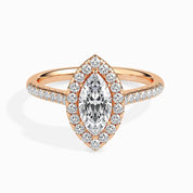 2 Carat Marquise Diamond Solitaire Ring