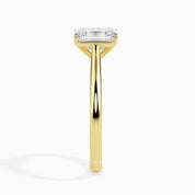 2 Carats Emerald Cut Engagement Wedding Ring
