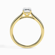 2 Carats Emerald Cut Engagement Wedding Ring