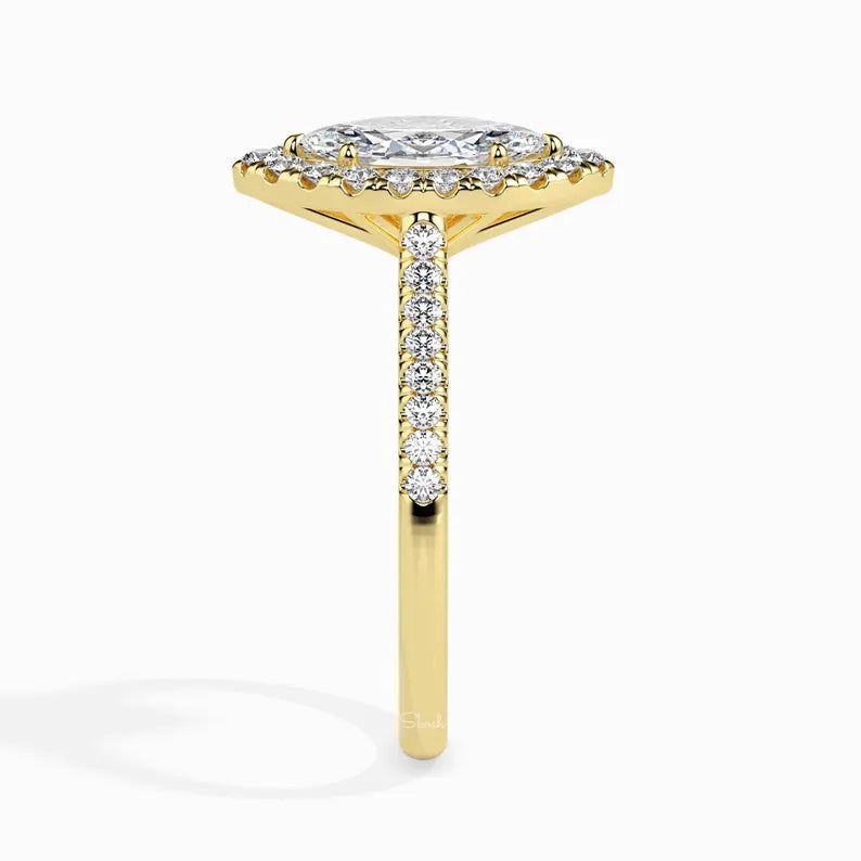 2 Carat Marquise Diamond Solitaire Ring