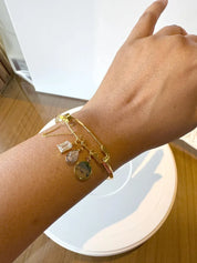 Safety Pin Cuff Bracelet