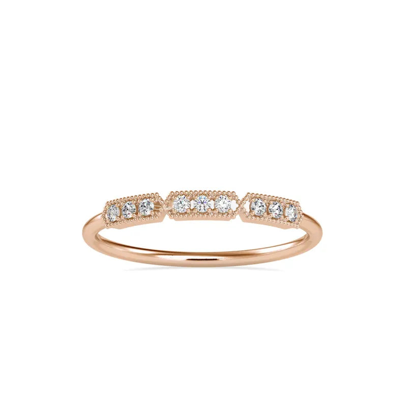 Unique 10k/14k Solid Wedding Ring