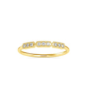 Unique 10k/14k Solid Wedding Ring