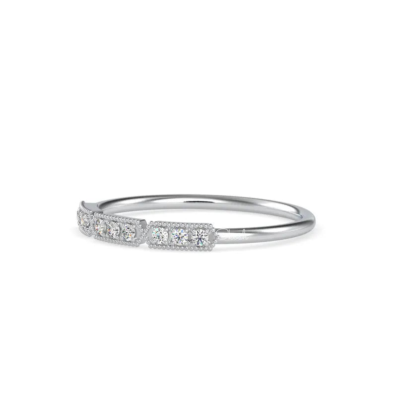 Unique 10k/14k Solid Wedding Ring