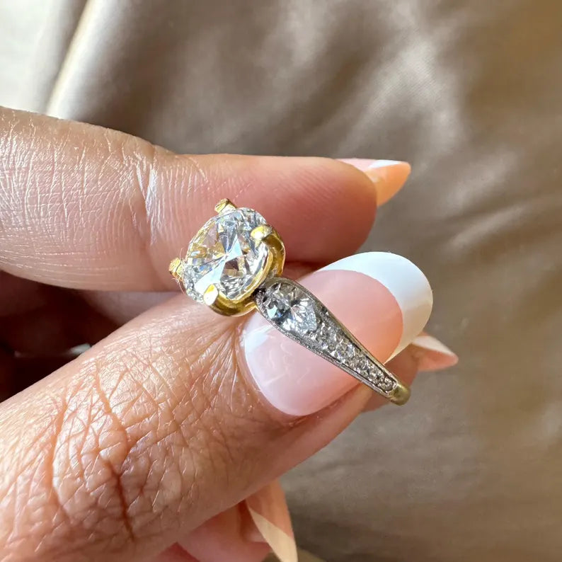 Lab Grown Diamond Engagement Ring