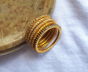 Handmade Black Diamond Stacking Eternity Ring /925 Silver