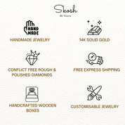 Natural Raw Quartz Crystal Solitaire Ring