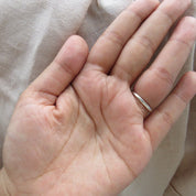 2 Stone Black Raw Diamond Ring