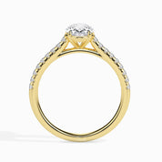 1.50 tcw Oval Cut Lab Grown Diamond Engagement Solitaire Wedding Ring