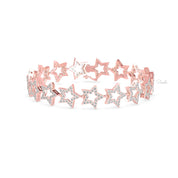 Celestial Star Diamond Tennis Bracelet for Women
