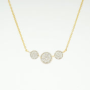 Round Diamond Pendant Necklace