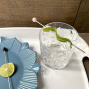 Sterling Silver Gemstone Cocktail Picks