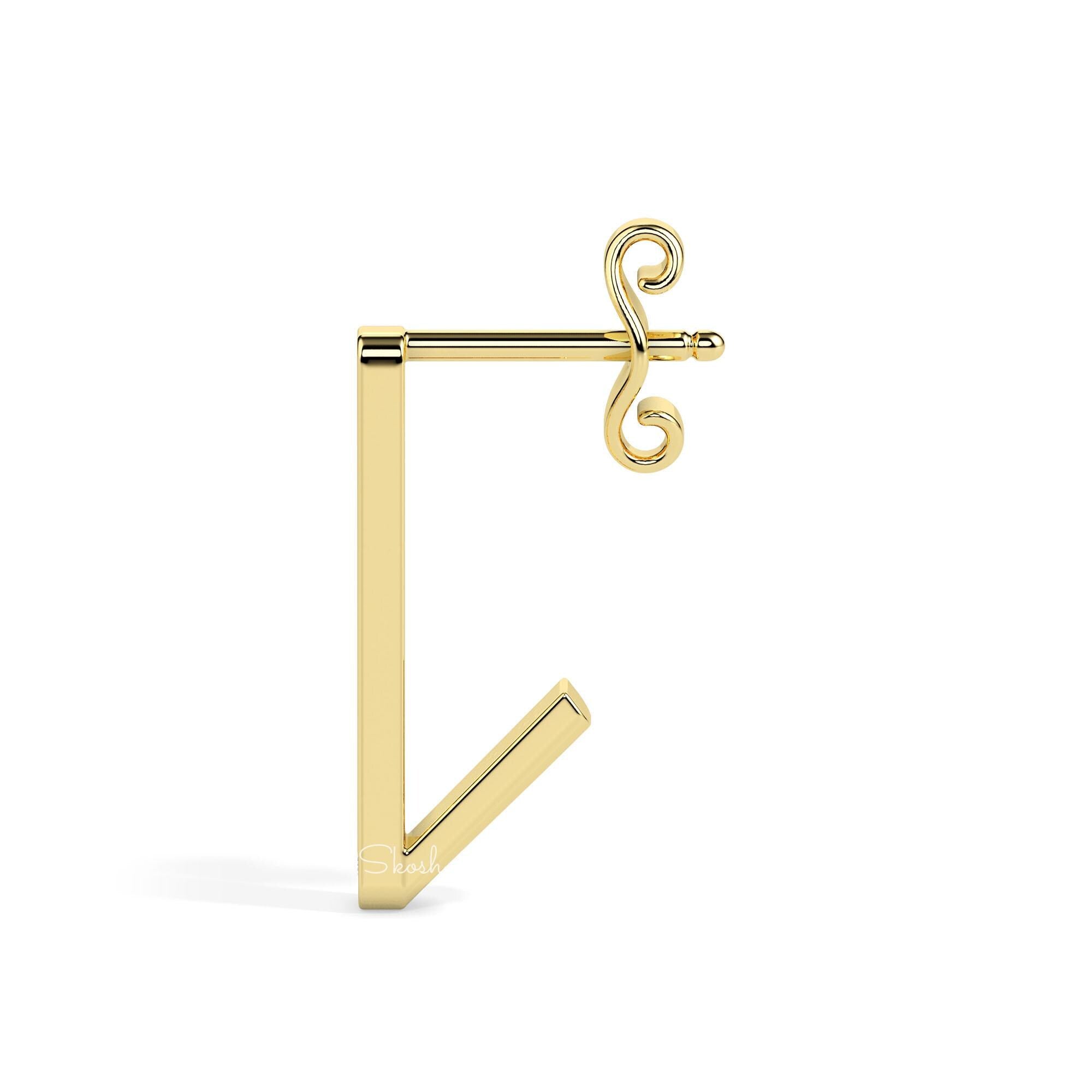 Lab Grown Diamonds Small Hoop Earrings