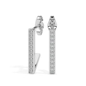 Lab Grown Diamonds Small Hoop Earrings