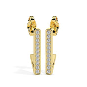Lab Grown Diamonds Small Hoop Earrings