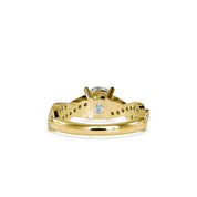 1.49 TCW Round Cut Lab Grown/Created Diamond Engagement Wedding Ring