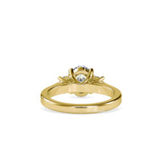 2.00 Carats Oval Cut Lab Grown Diamond Engagement Ring