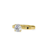 1.20 CTW Round Cut Lab Grown Diamond Engagement Solitaire Ring