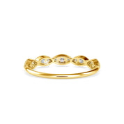 Elegant Lab Grown Diamond Stacking Band - Wedding Band