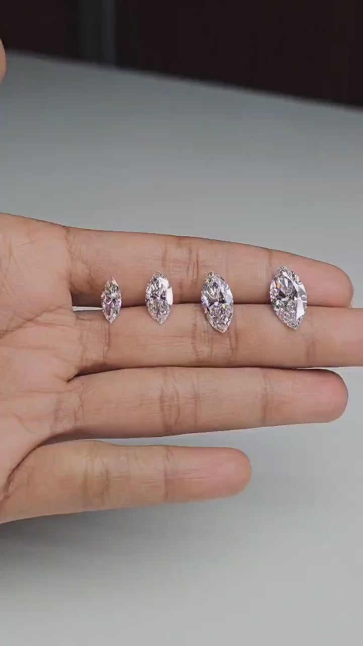 2 Carat Marquise Diamond Solitaire Ring